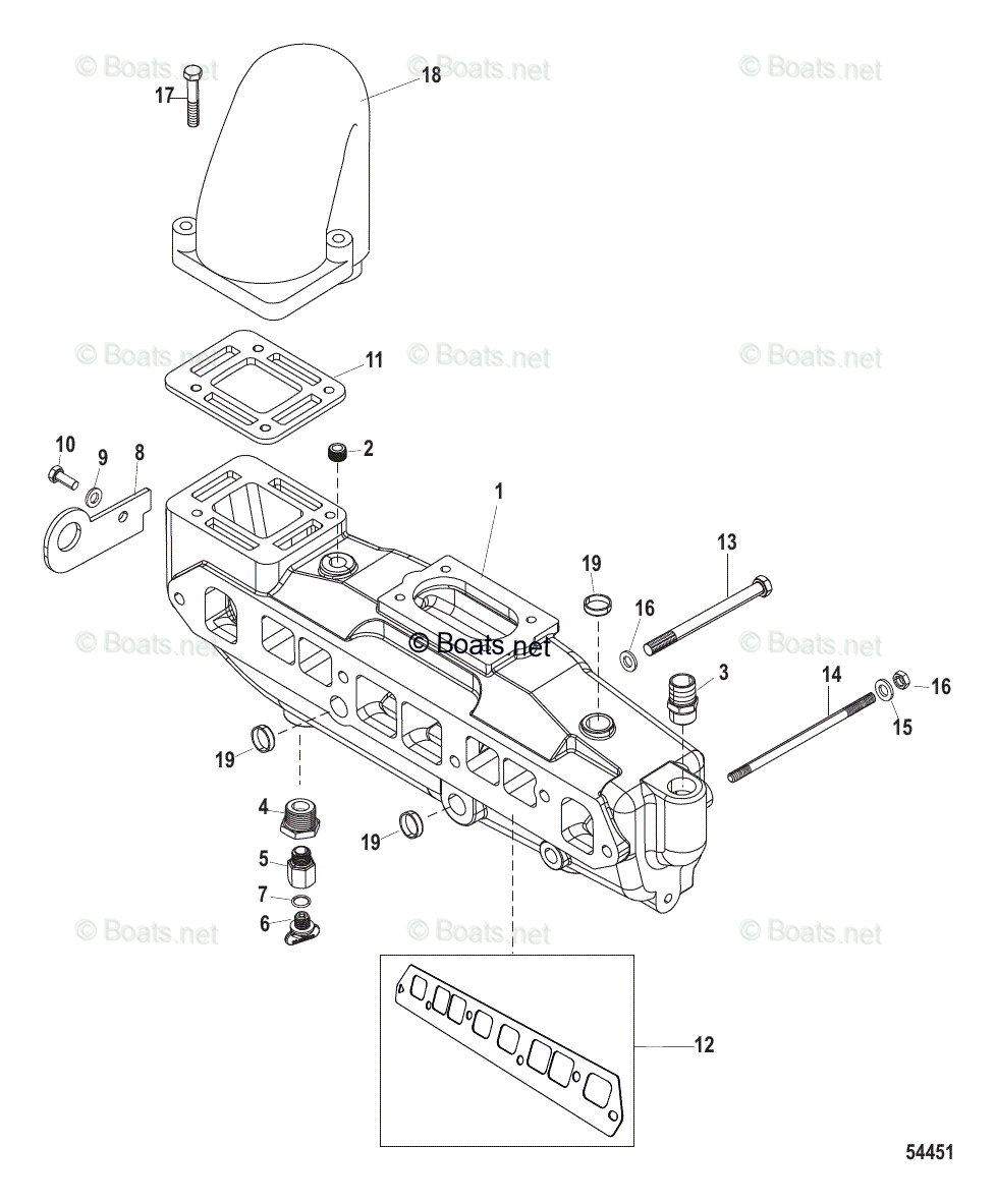 Mercruiser Crate Engines 3.0L 181 CID 1G800000 THRU 1G899999 OEM Parts