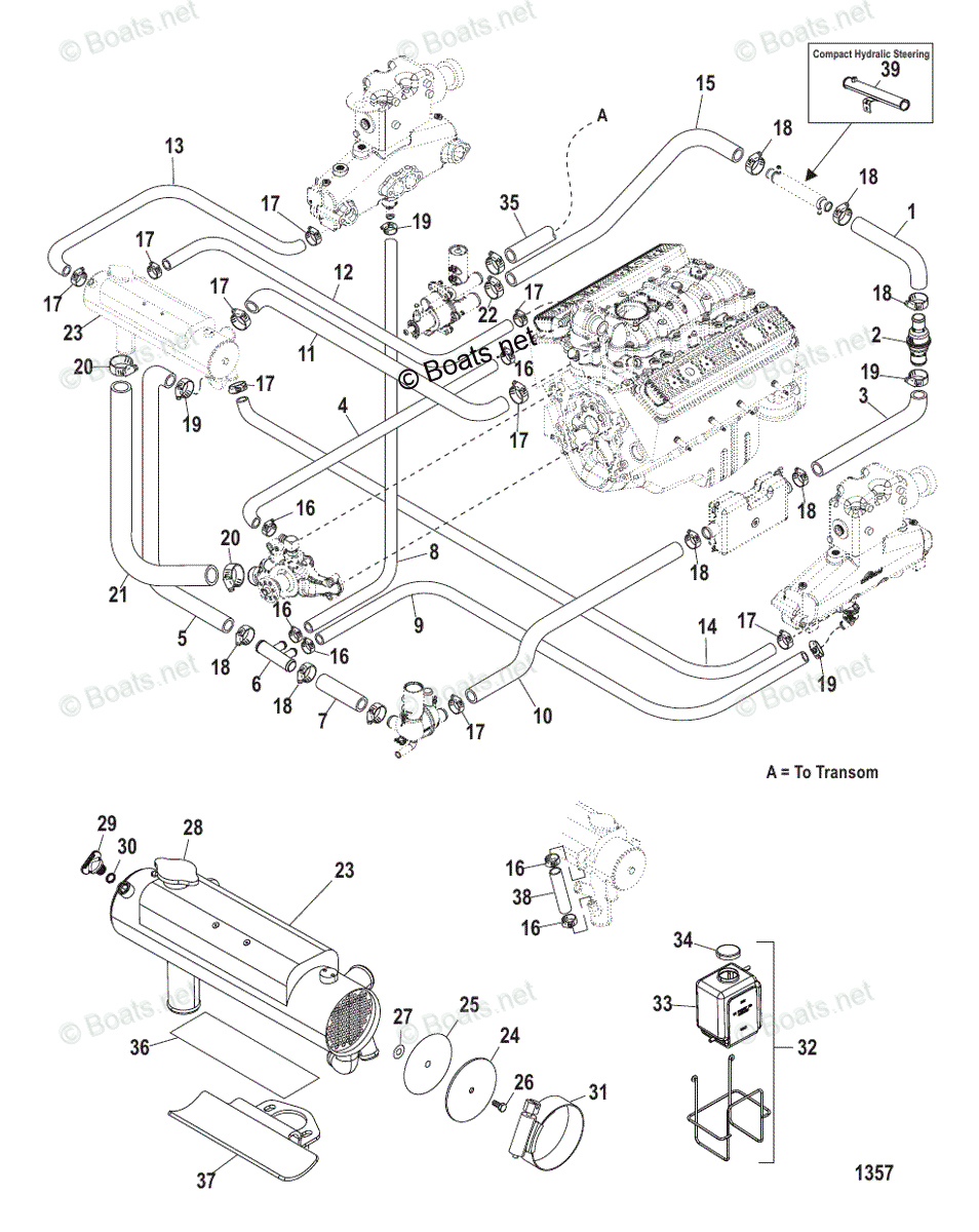 Mercruiser Fresh Water Cooling System Diagram