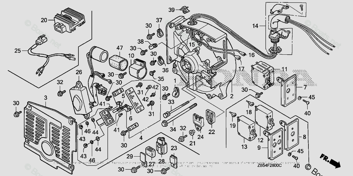 onan generator parts diagrams