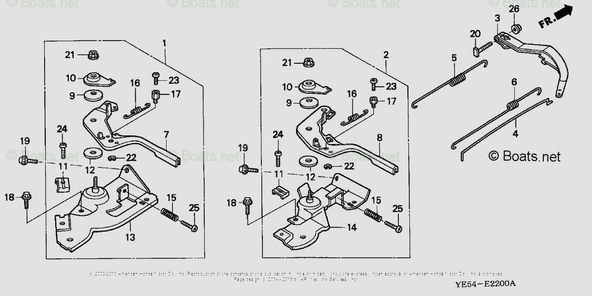 Honda Water Pumps Wp20x Acf6 Vin Wzbe 1000001 To Wzbe 1399999 Oem Parts Diagram For Control