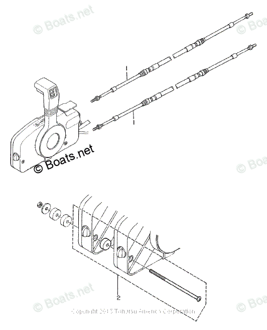 haru3ページ Tohatsu Rigging Parts & Accessories Control Box Components