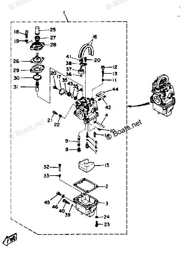 ぼーページ Kawasaki Motorcycle 2006 OEM Parts Diagram for Brake Pedal
