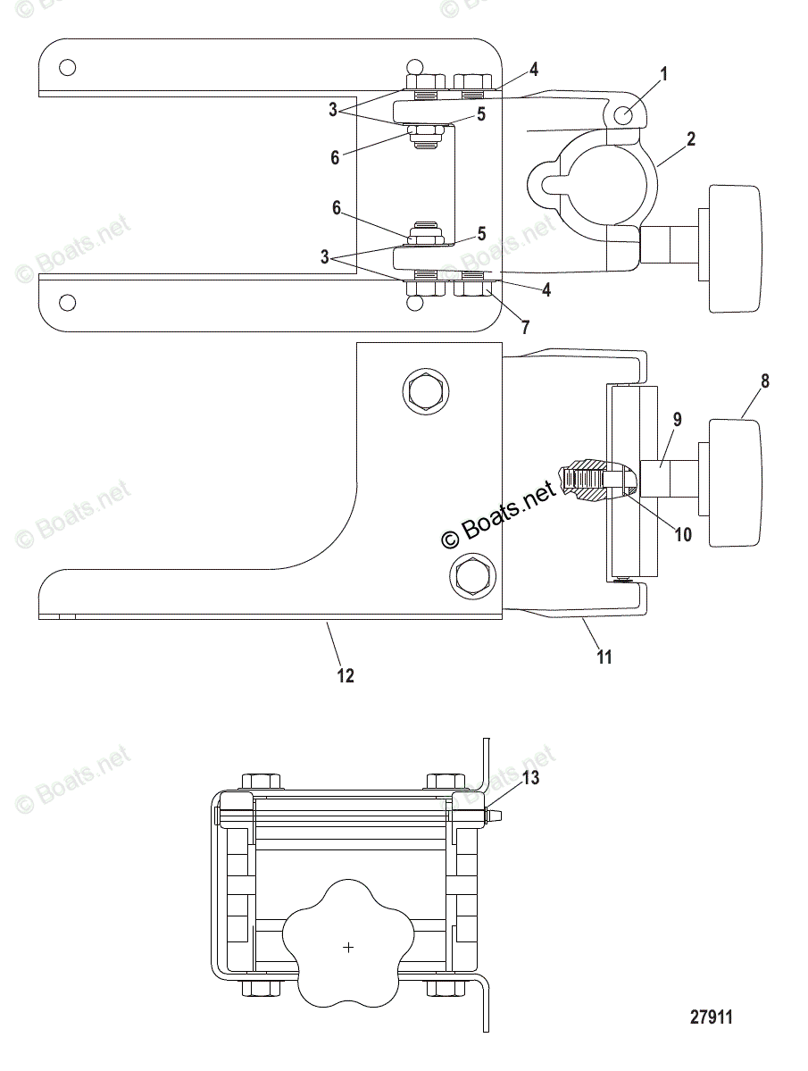 Trolling Motor Transom And Bow Mounts OEM Parts