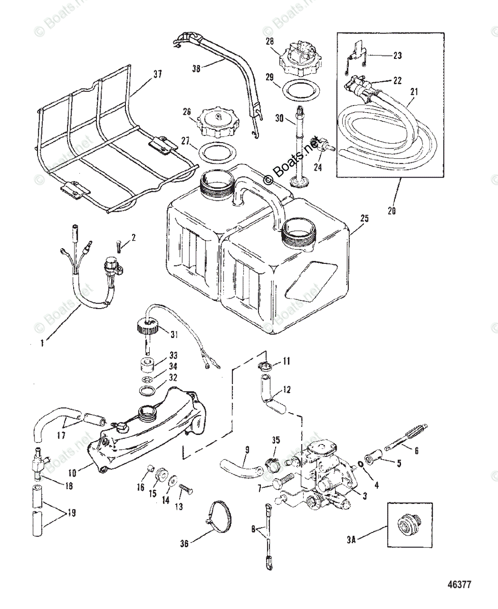 Mercury Outboard 200HP OEM Parts Diagram for Oil Injection Components ...