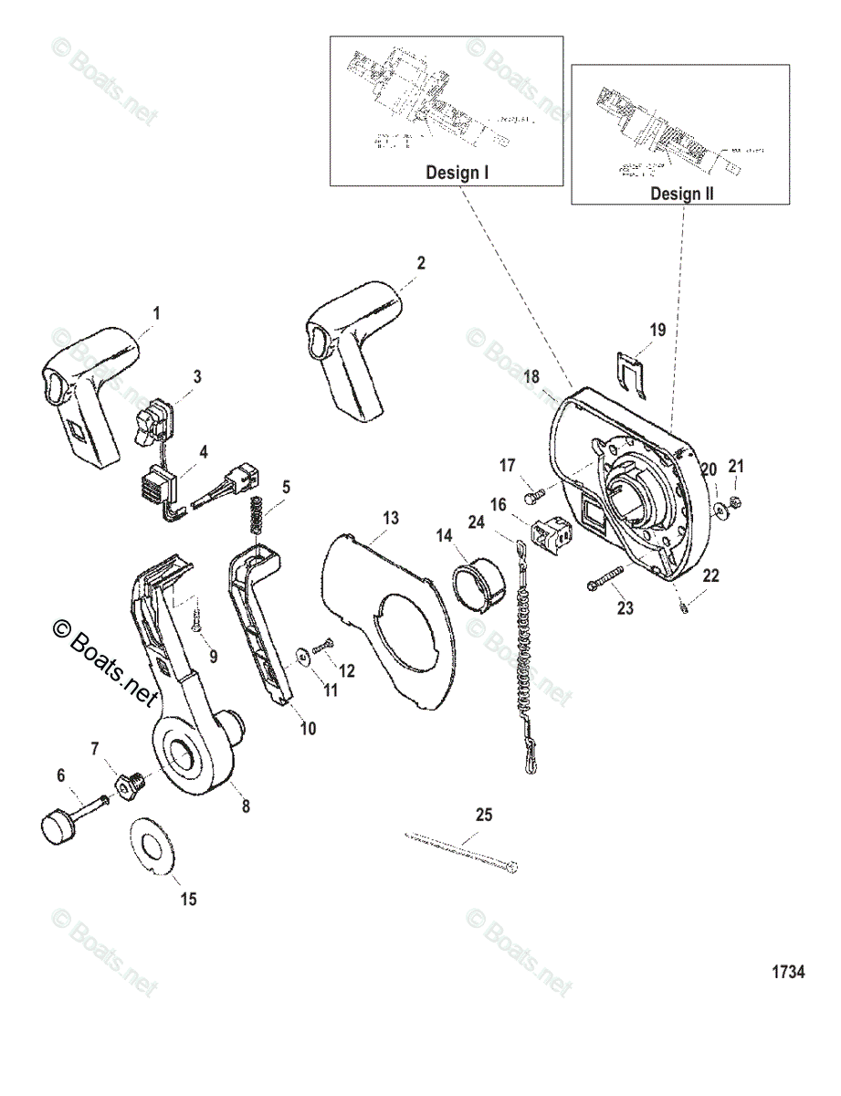 Mercruiser Rigging Parts & Accessories Remote Controls and Components