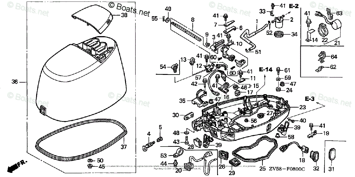 Honda Outboard Motor Parts Diagram Reviewmotors.co