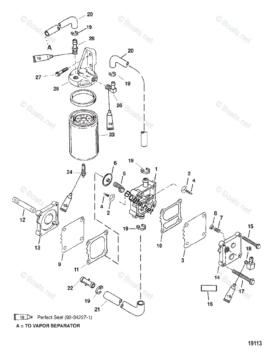 Sell Fuel Pump For Mercury Outboard 200 200Hp 225 225Hp 250 250Hp 3.0L EFI Dfi In NY, United - Foto 8