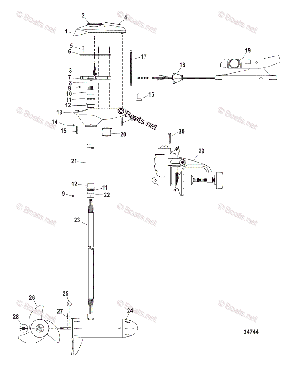 Motorguide Trolling Motor MotorGuide Bulldog Series OEM