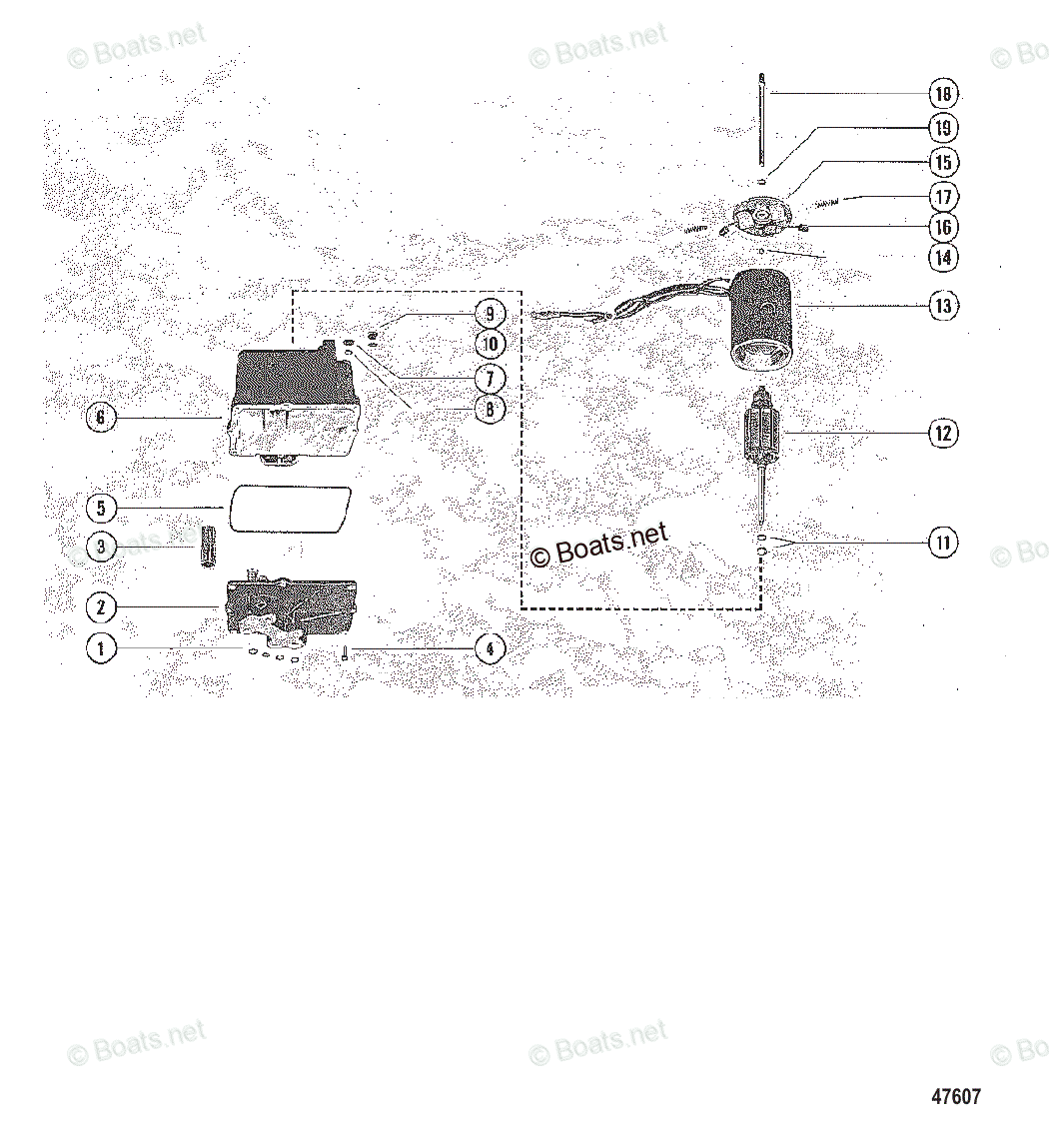 Mercruiser Sterndrive Outdrives OEM Parts Diagram for