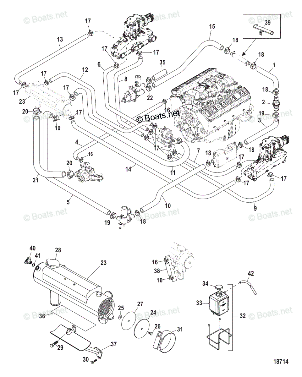 Mercruiser 3.0 Cooling System Diagram