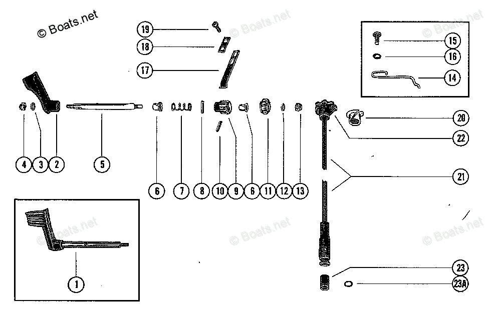 Mercury Outboard Shift Linkage Diagram