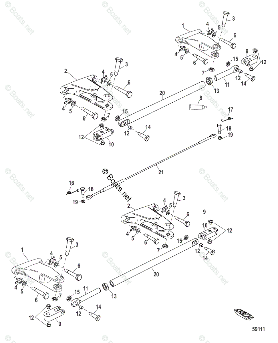 Mercury Rigging Parts & Accessories Steering Systems And Components Oem 