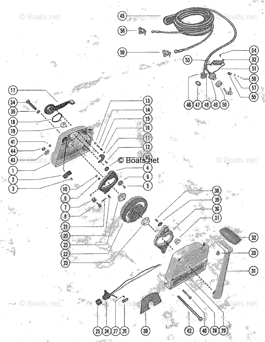 Mercury Outboard 115HP OEM Parts Diagram For REMOTE CONTROL ASSEMBLY ...