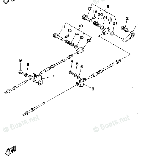 Yamaha Outboard Throttle Control Diagram