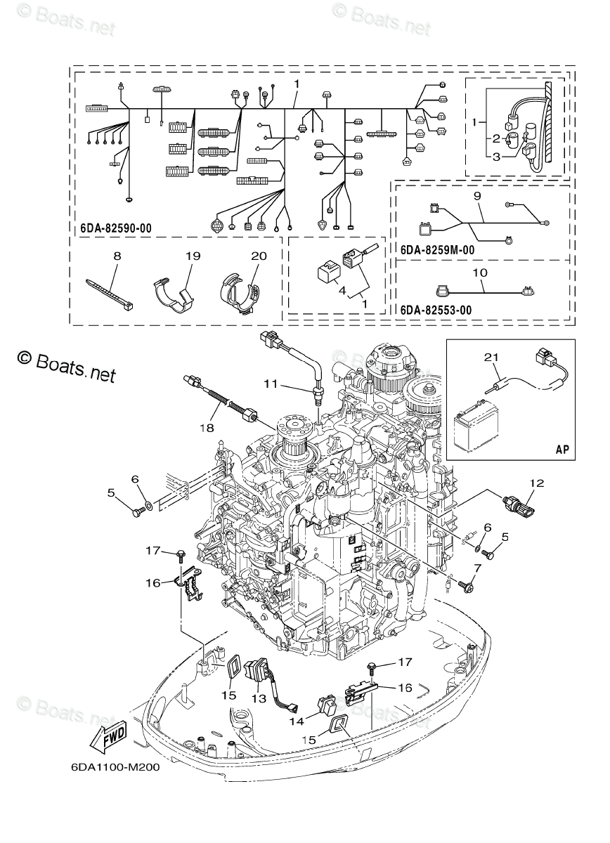 Yamaha 200 Outboard Motor Parts Diagram Reviewmotors.co