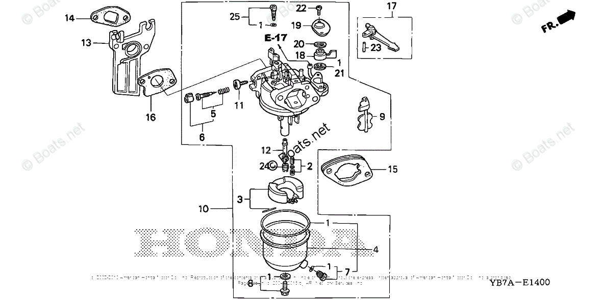 Honda Water Pumps WH15XK2 AC1 VIN# WZAV-1000001 OEM Parts Diagram for ...