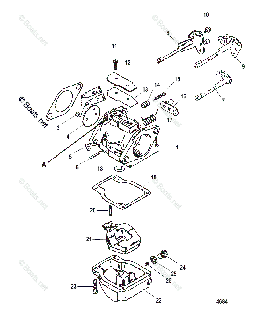 90 Hp Mercury Outboard Parts Diagrams | Reviewmotors.co