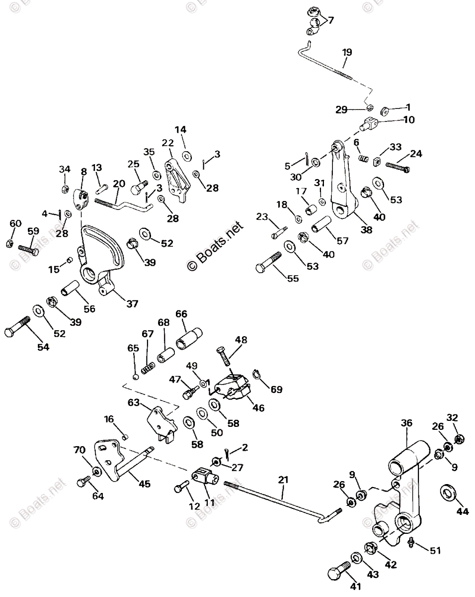 t.j 専用ページ Kawasaki Motorcycle 1991 OEM Parts Diagram for HANDLEBAR