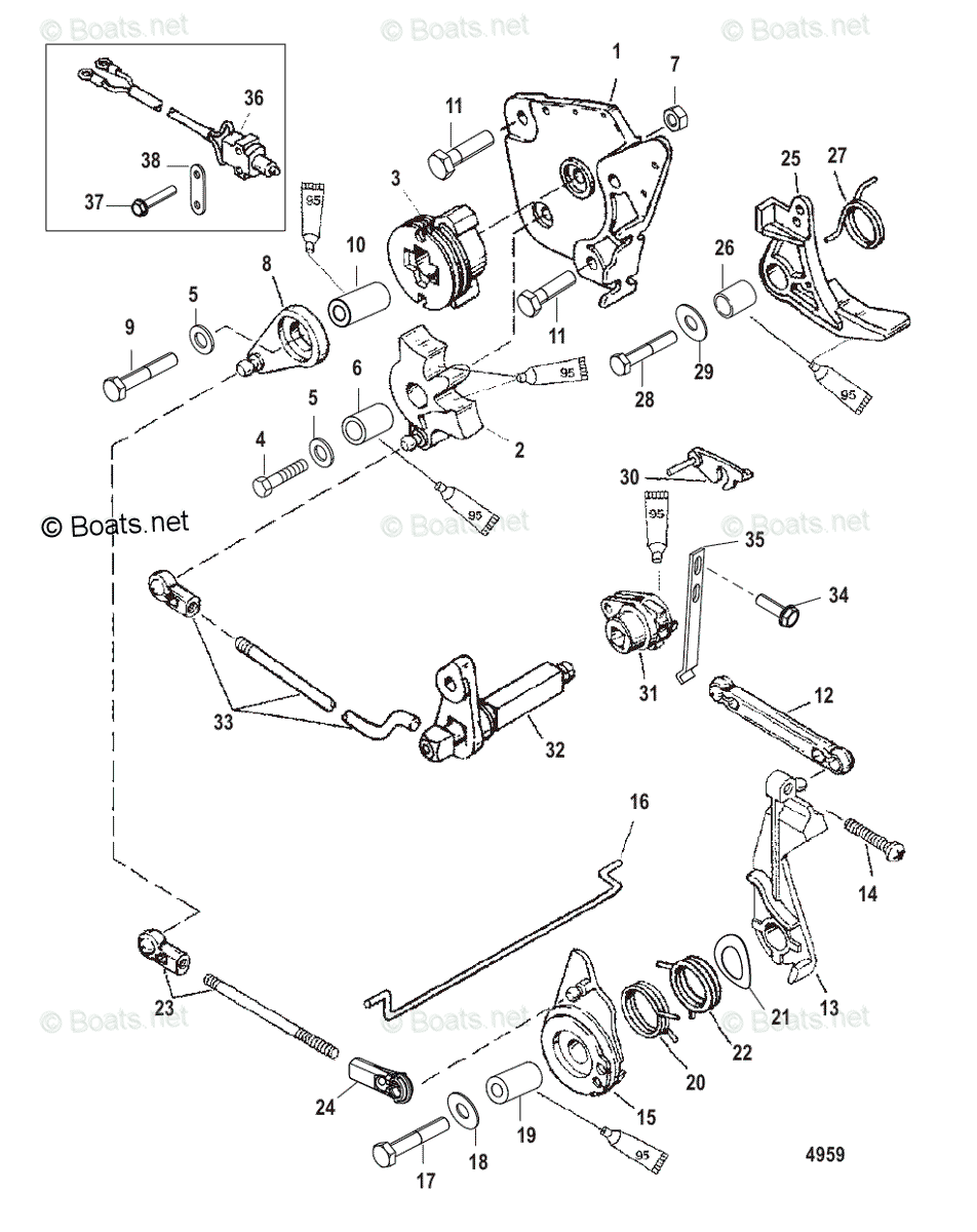 Mercury Mercury & Mariner Outboard Parts by HP & Liter 6HP OEM Parts