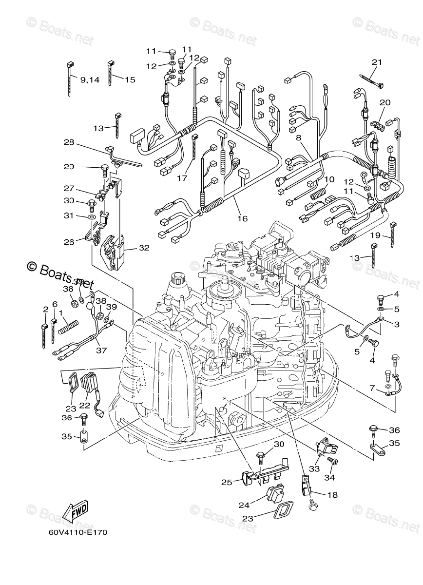 Yamaha Outboard Parts by Year 2006 And Later OEM Parts Diagram for