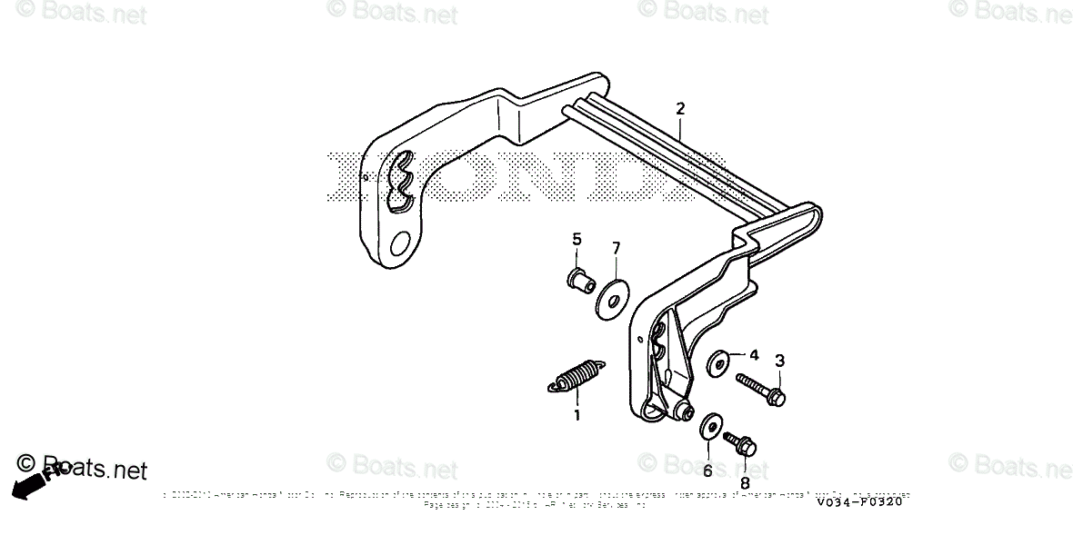Honda Snow Blowers HS1132 TA VIN SZBF1000001 TO SZBF1009999 OEM Parts Diagram for HEIGHT