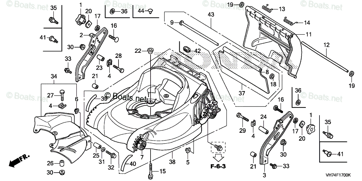 Honda best sale vka mower