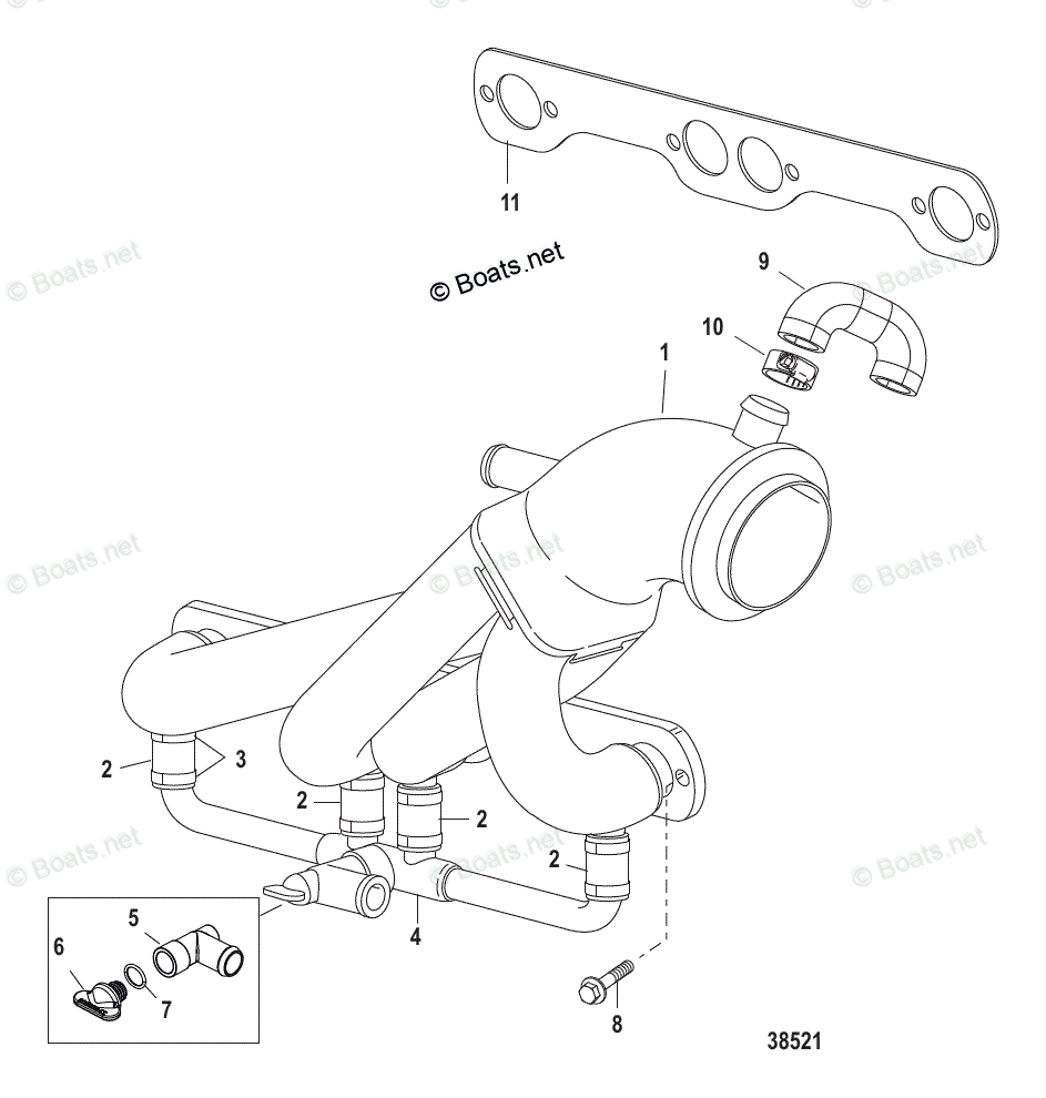 Mercruiser Re-manufactured Engines 6.3L 383 CID Stroker