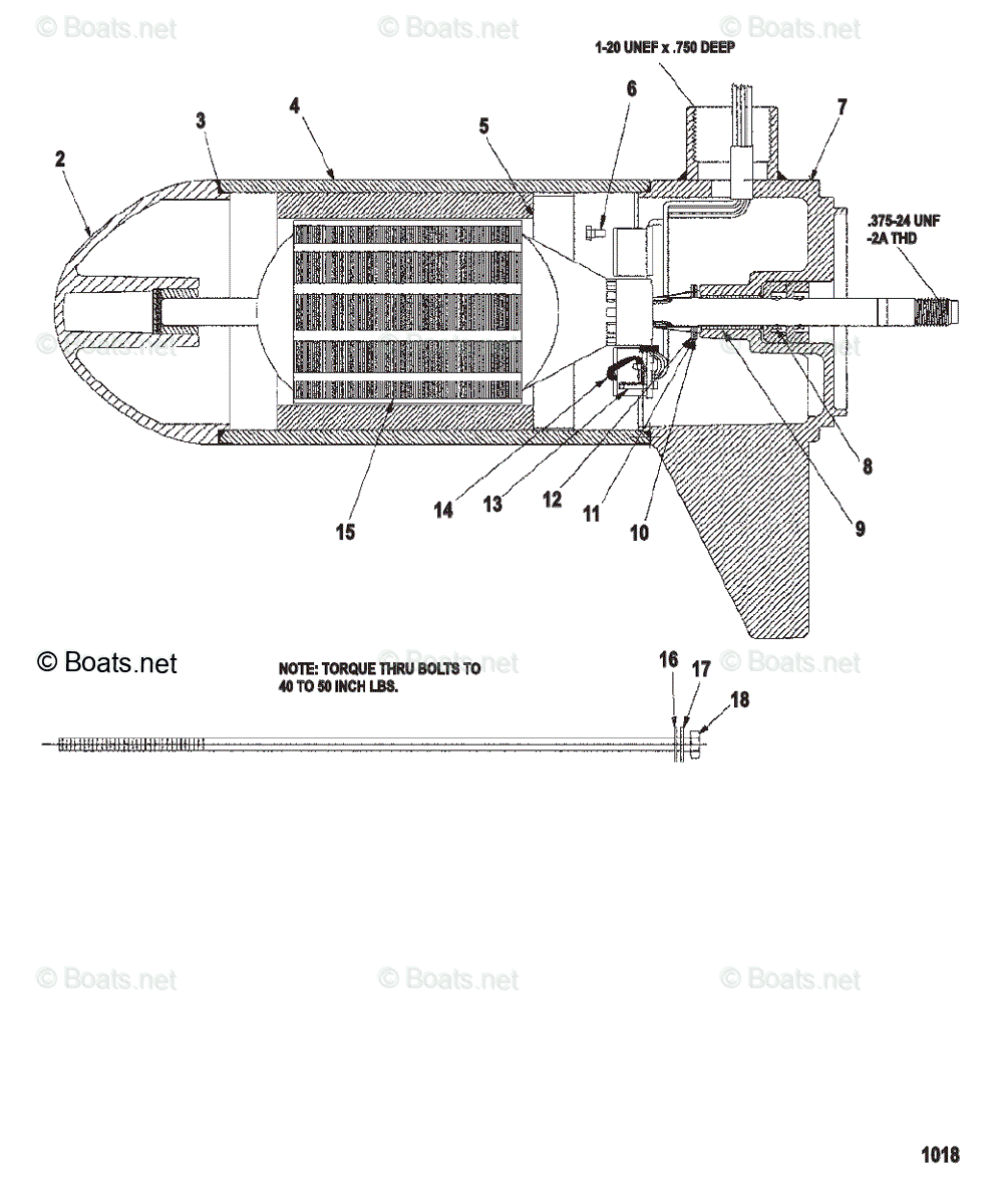 Trolling Motor Great White Series OEM Parts