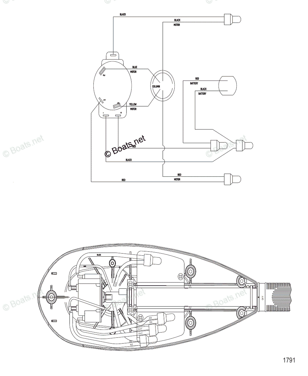 Trolling Motor Fresh Water Series OEM Parts