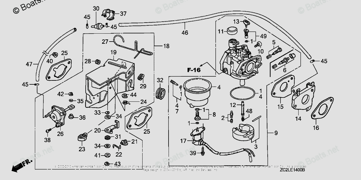 Honda Generators EM5000SXK1 AA VIN EA71100001 TO EA71125948 OEM