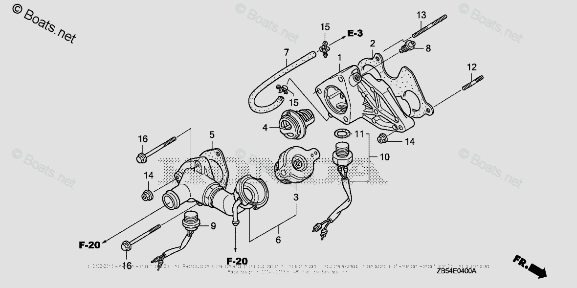 Honda RV Generators EV6010 RA-A VIN# ECB-1008383 TO ECB-1099999 OEM ...