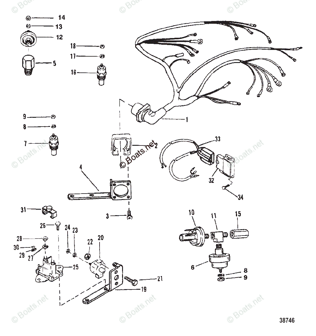 4.3 L Mercruiser 4.3 Wiring Diagram