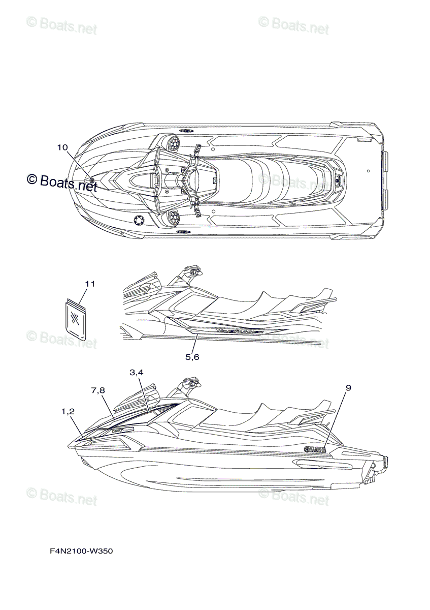 Y85ページ Yamaha Motorcycle 2021 OEM Parts Diagram for FRONT FORK