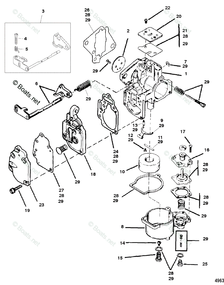 Mercury Outboard Parts by Year (Mercury, Mariner, Mark ...