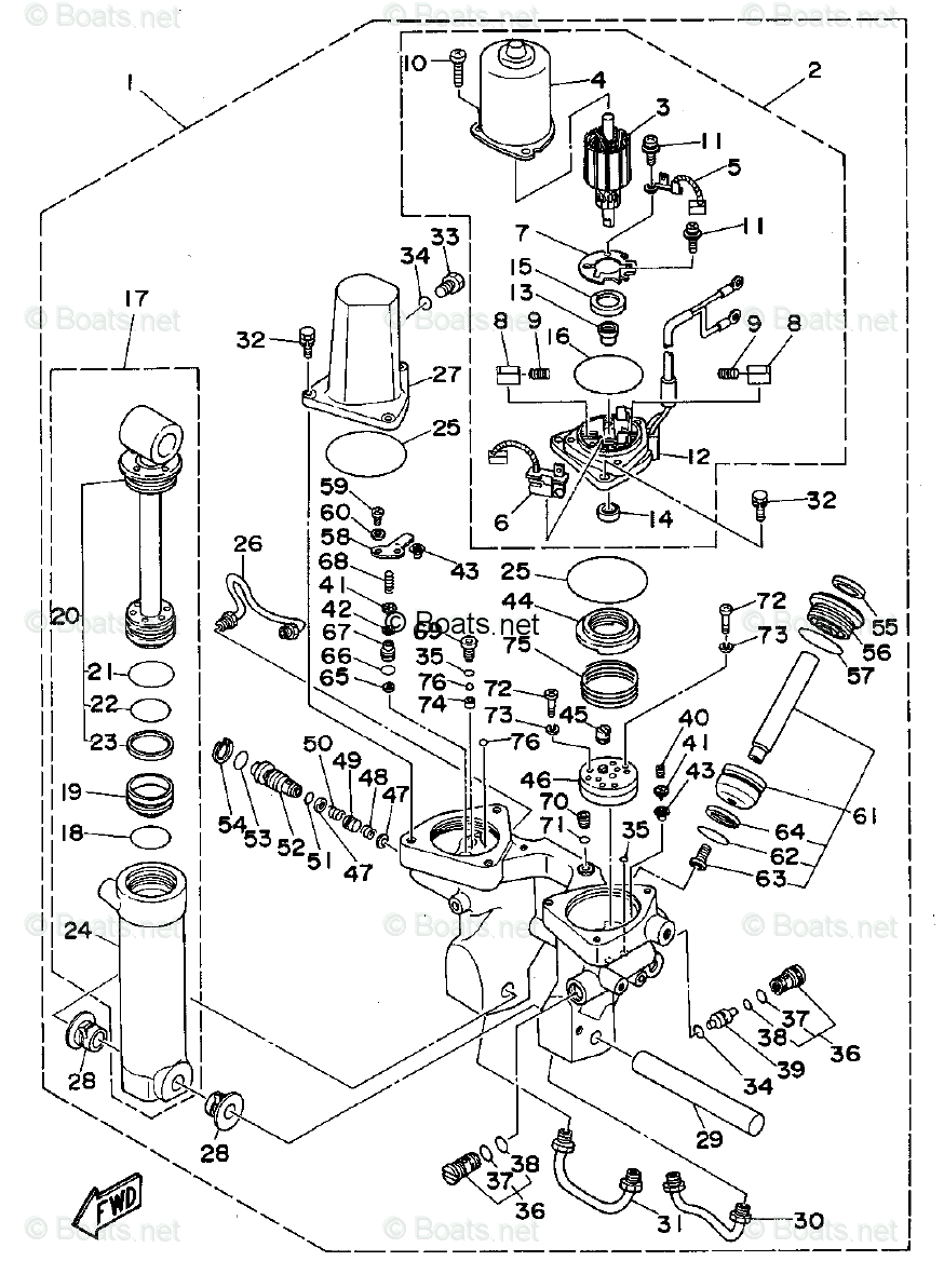 Yamaha 200 Outboard Motor Parts Diagram Reviewmotors.co