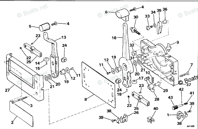Evinrude Outboard Rigging Parts & Controls by Year 1994 OEM Parts