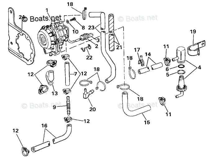 Evinrude Outboard Parts by Year 1987 OEM Parts Diagram for ...