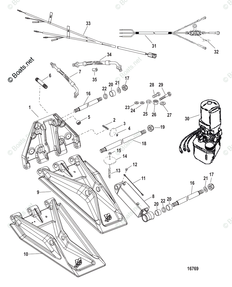 32+ Mercury Tilt And Trim Assembly Diagram