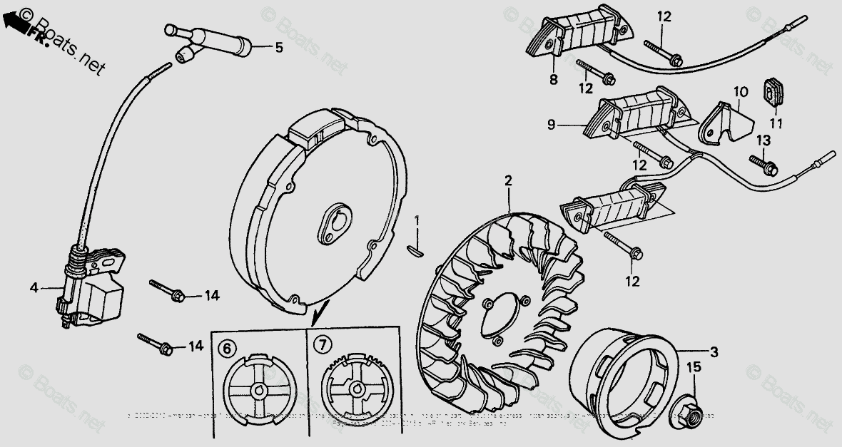Honda Snow Blowers HS522 TA VIN SAA1000001 OEM Parts Diagram for