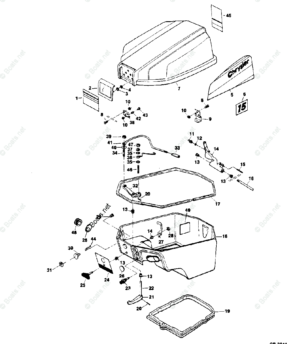 25+ Chrysler Outboard Parts Diagram