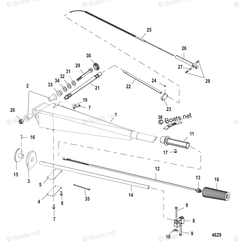 Mercury Mercury & Mariner Outboard Parts by HP & Liter 125HP OEM Parts