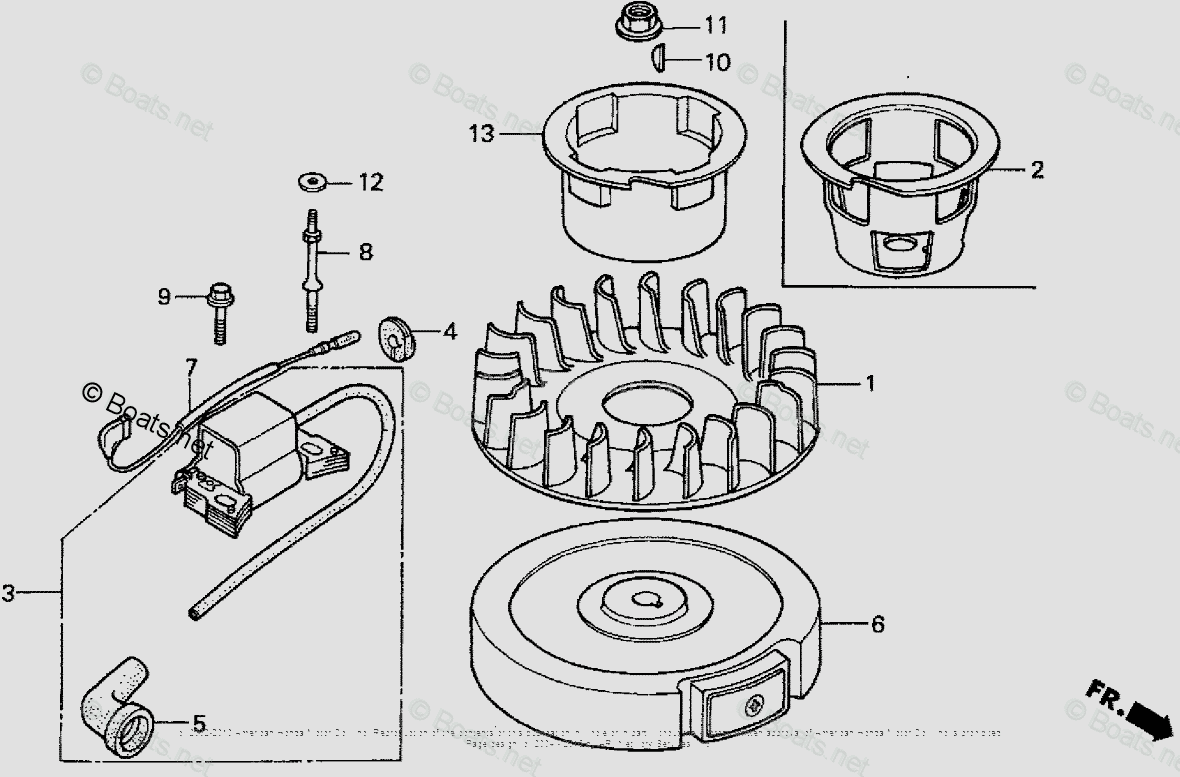 Honda Tillers F210k1 A Vin F210 2100001 To F210 2199999 Oem Parts