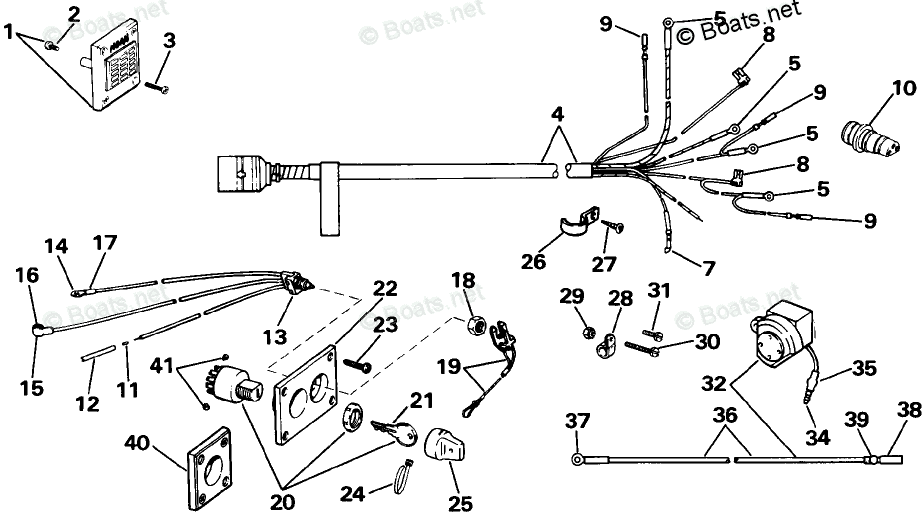 Evinrude Outboard Rigging Parts & Controls by Year 1992 OEM Parts