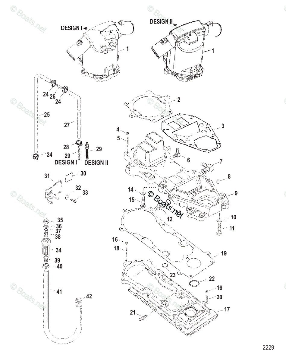 Mercury Sportjet Jet Drive 200HP OEM Parts Diagram for Expansion