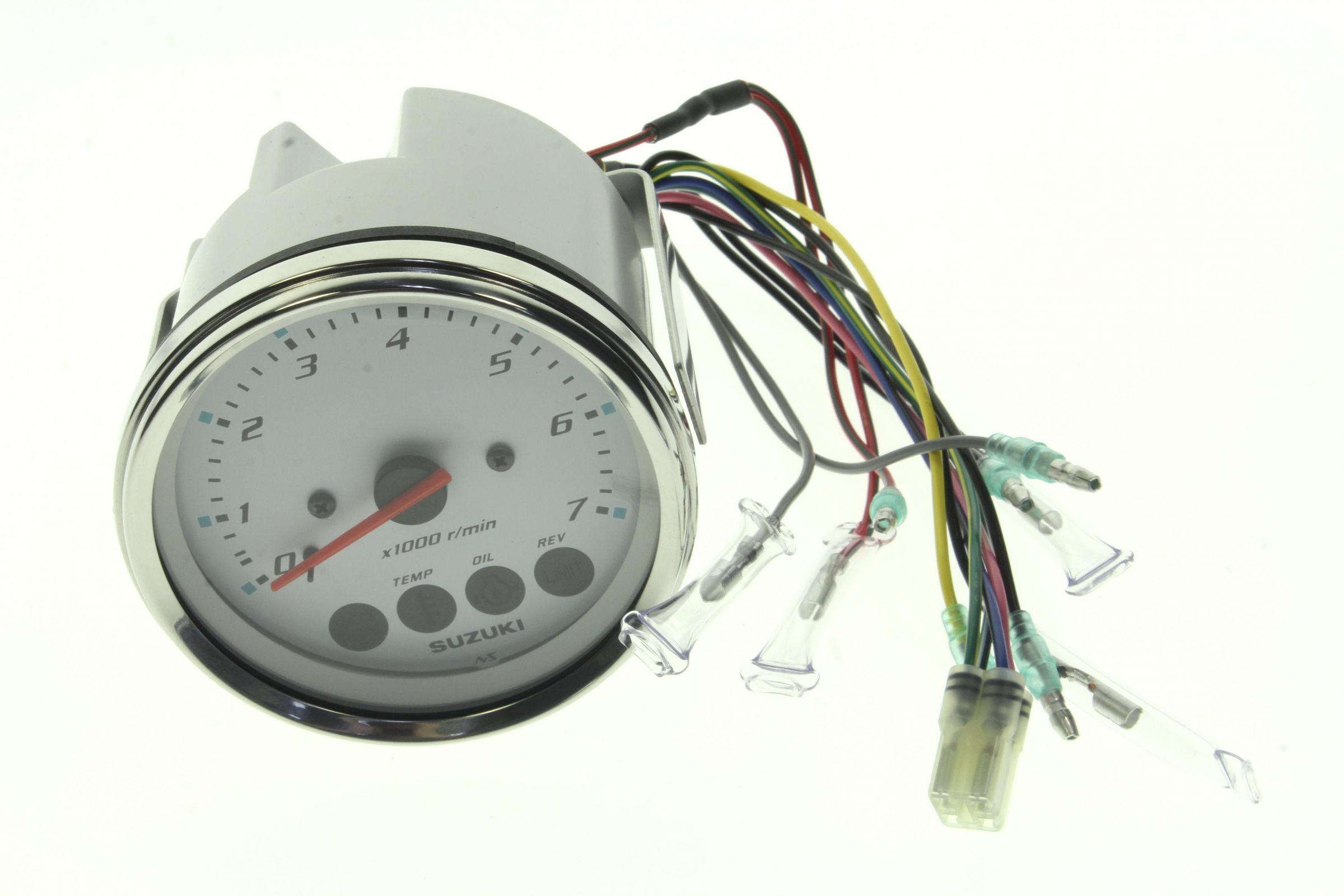 SUZUKI OEM TACHOMETER ASSY, WITH MONITOR *{WHITE}* - 34200-93J12