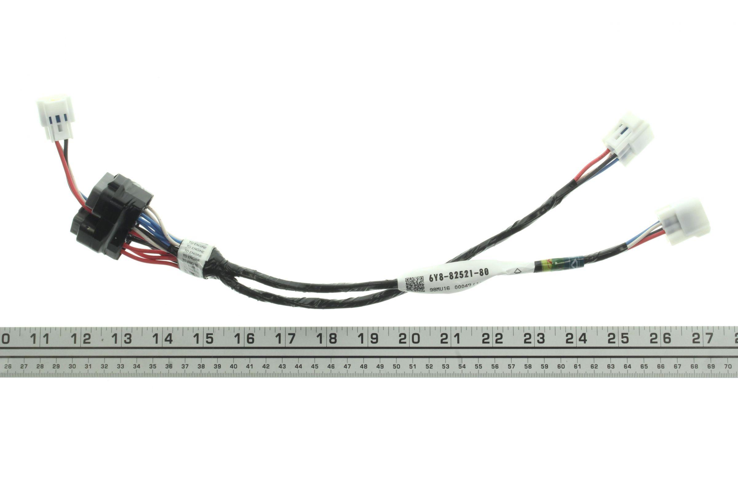 YAMAHA OEM COMMAND LINK PIGTAIL Y HARNESS - 6Y8-82521-80-00