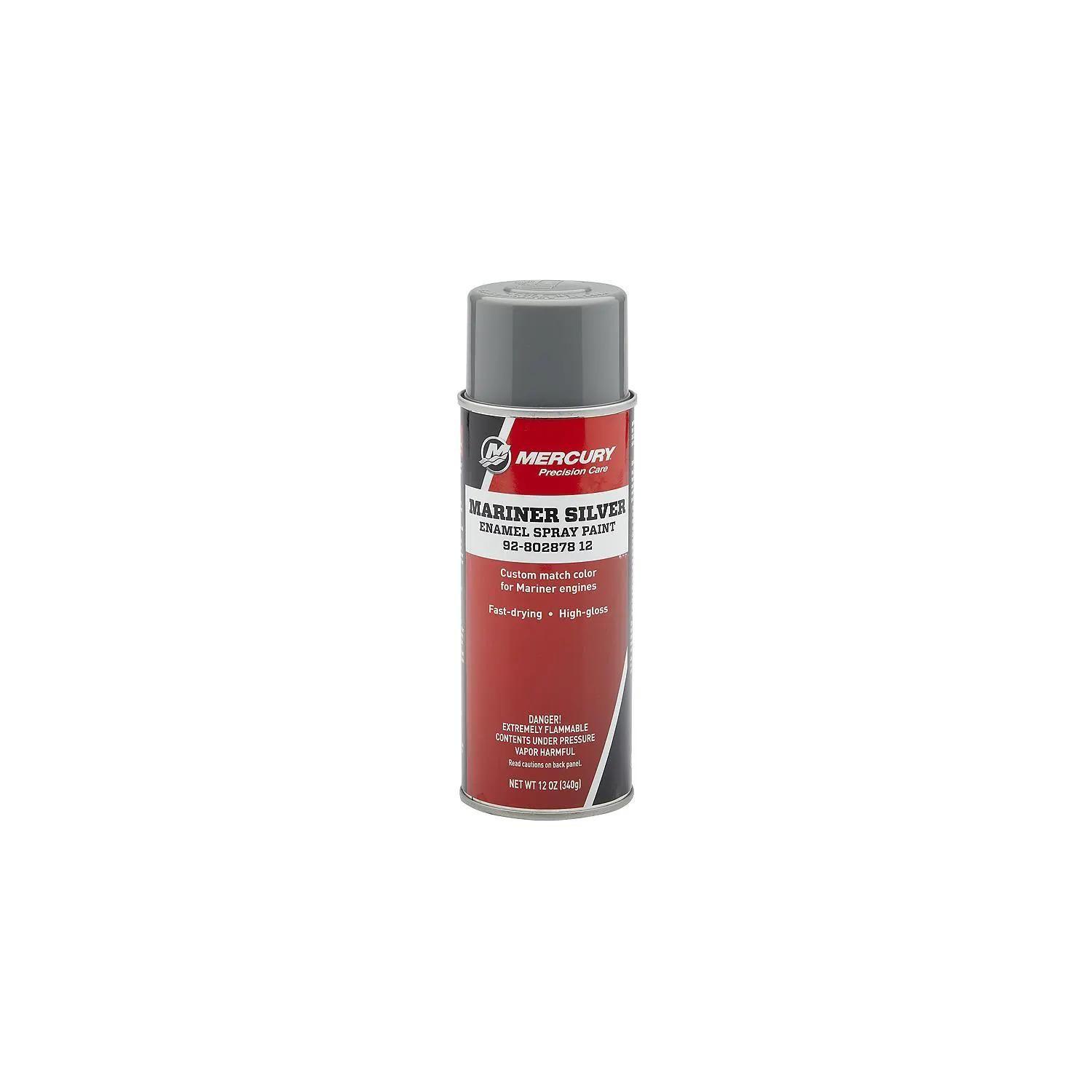 マリーン MERCURY OEM MARINER SILVER ENAMEL SPRAY PAINT 12 OZ - 80287812