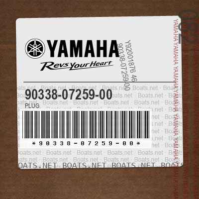 YAMAHA OEM PLUG - 90338-07259-00 | boats.net