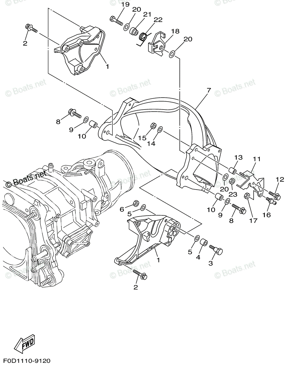 Yamaha Waverunner 2001 OEM Parts Diagram for Jet Unit 3 | Boats.net