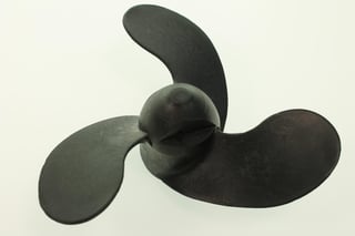 TOHATSU OEM PROPELLER 74IN DIAMETER 5.7 PITCH R 3 BLADE PLASTIC 